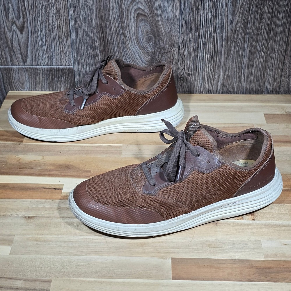 Cole Haan Generation Zerogrand II‎ Sneakers 10.5 M Brown Knit C36932